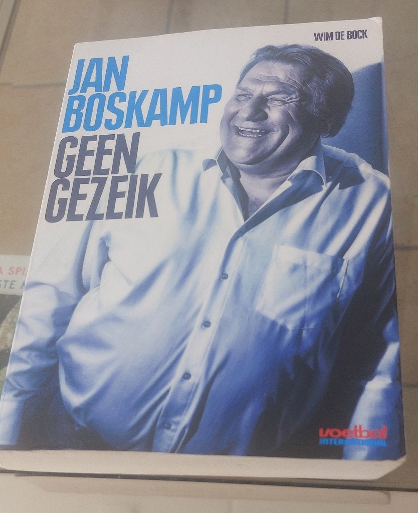 Jan Boskamp: Geen Gezeik - Boek over voetbalicoon, Gelezen, Wim de Bock, Ophalen of Verzenden, Overige sporten