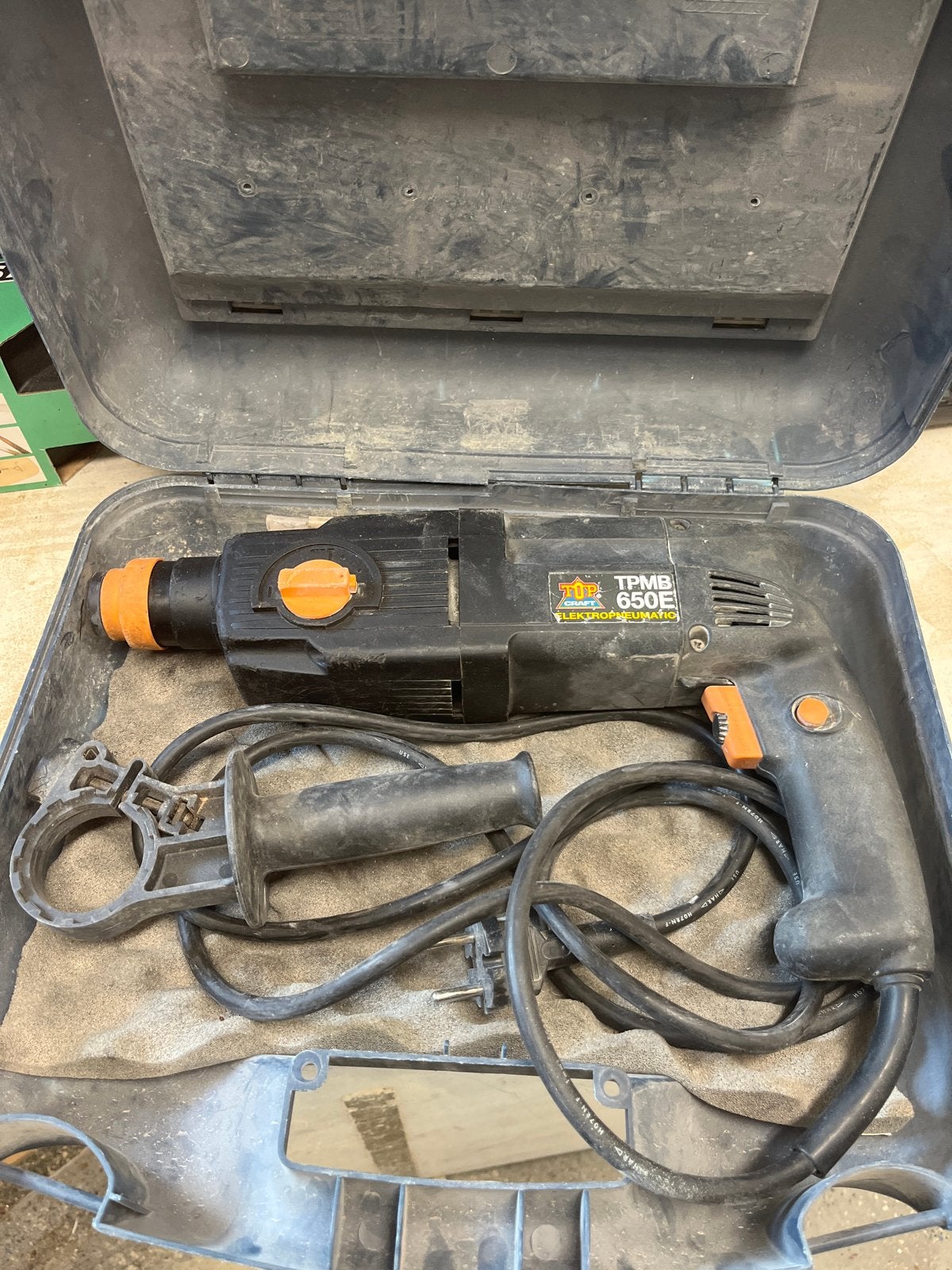 TOP TPMB 650E Elektro-pneumatische Boorhamer, Ophalen, Boor- en/of Breekhamer, Klopboormechanisme, Gebruikt