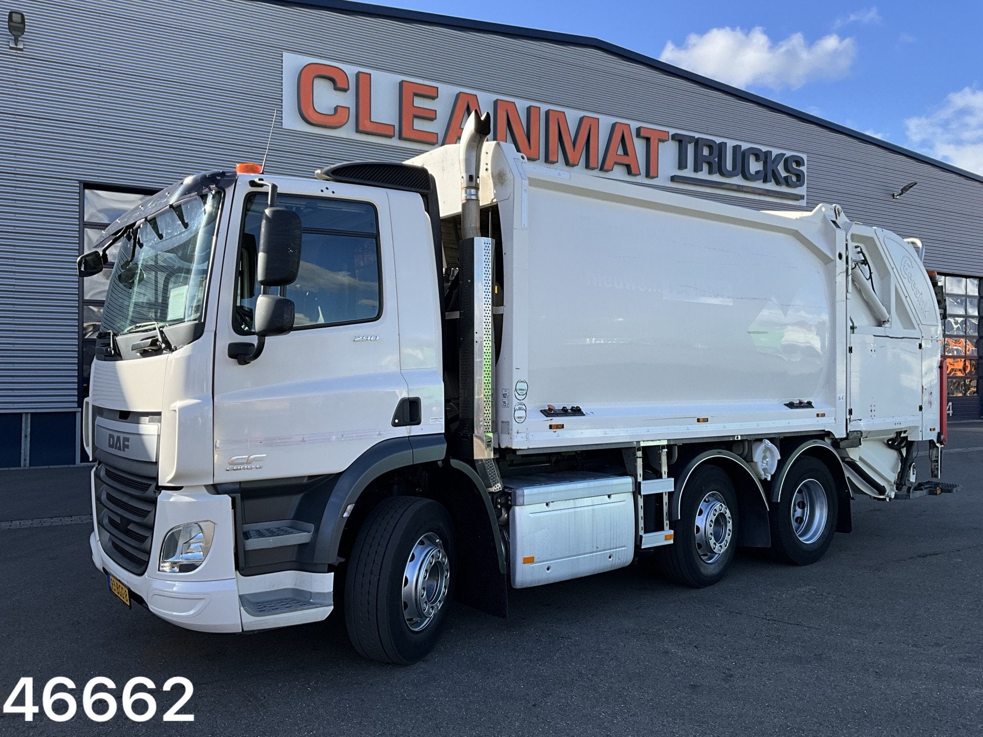 DAF FAG CF 290 Euro 6 Geesink 17m³ (bj 2015), Auto's, Automaat, Euro 6, Elektrische ramen, Diesel