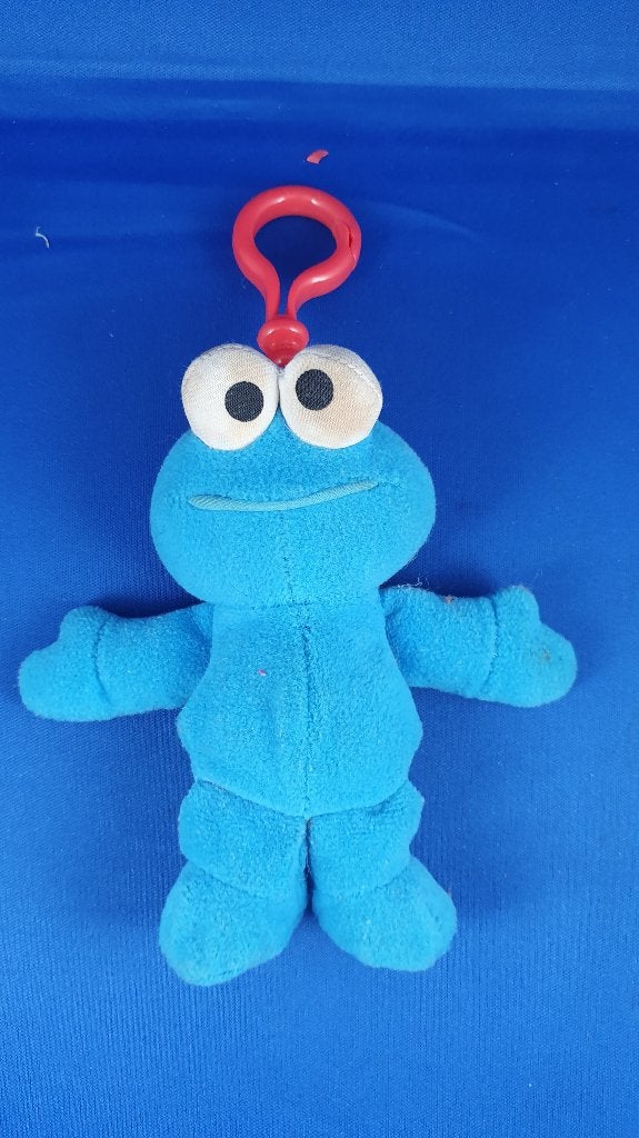 Koekiemonster Clip On Beans Tyco 1997. 14 cm. T4, Tweedehands verkoop, Tweedehands verkoop, Gebruikt, Overige typen