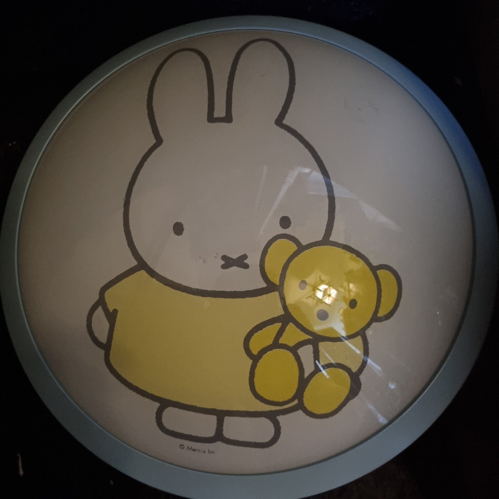 Nijntje plafondlamp met knuffelbeer, Overige merken, Gebruikt, Kunststof, Meerkleurig