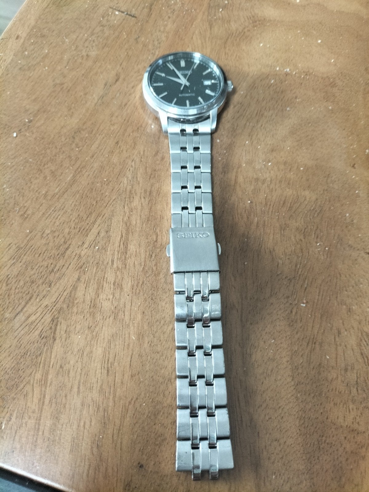 Seiko automaat, Ophalen of Verzenden, Zo goed als nieuw, Staal, Seiko