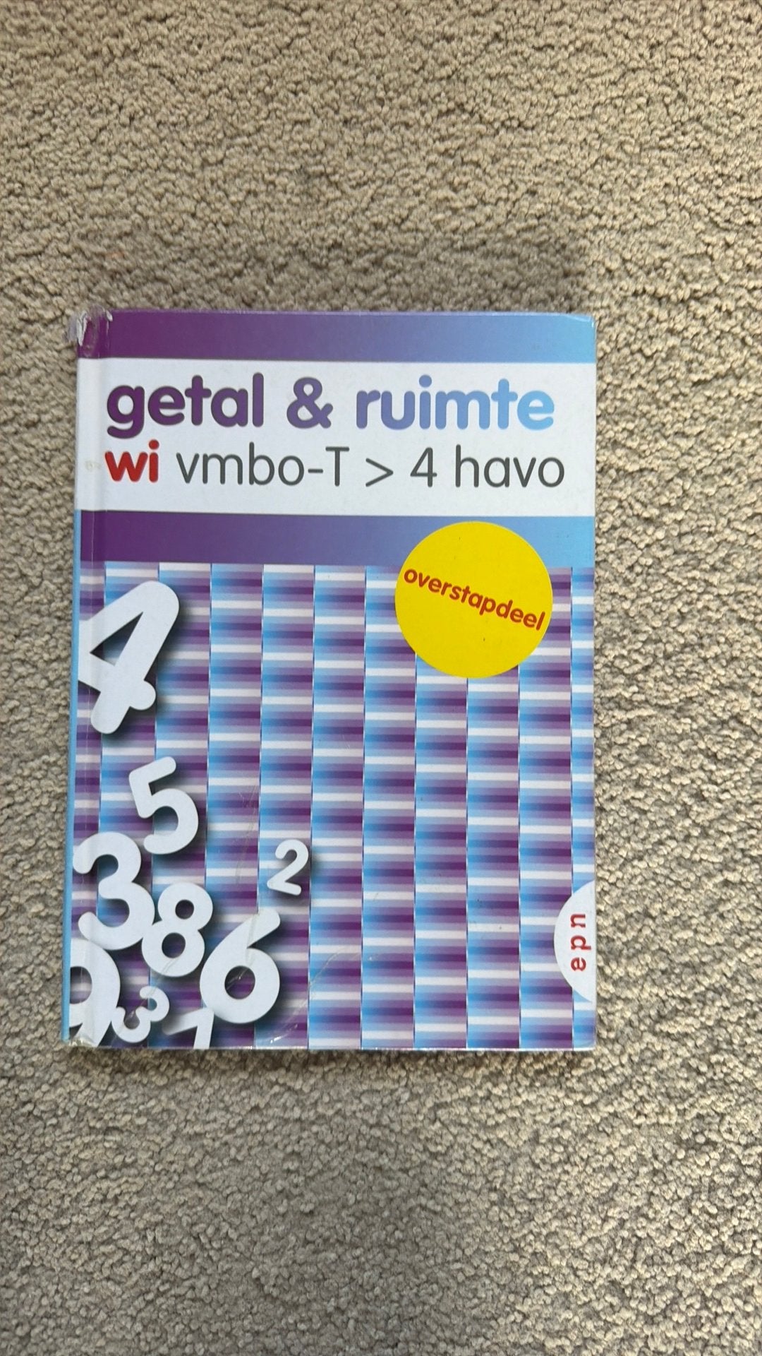Getal & ruimte 4 Havo Vmbo-T, Boeken, Ophalen of Verzenden, Gelezen, Overige niveaus, Nederlands