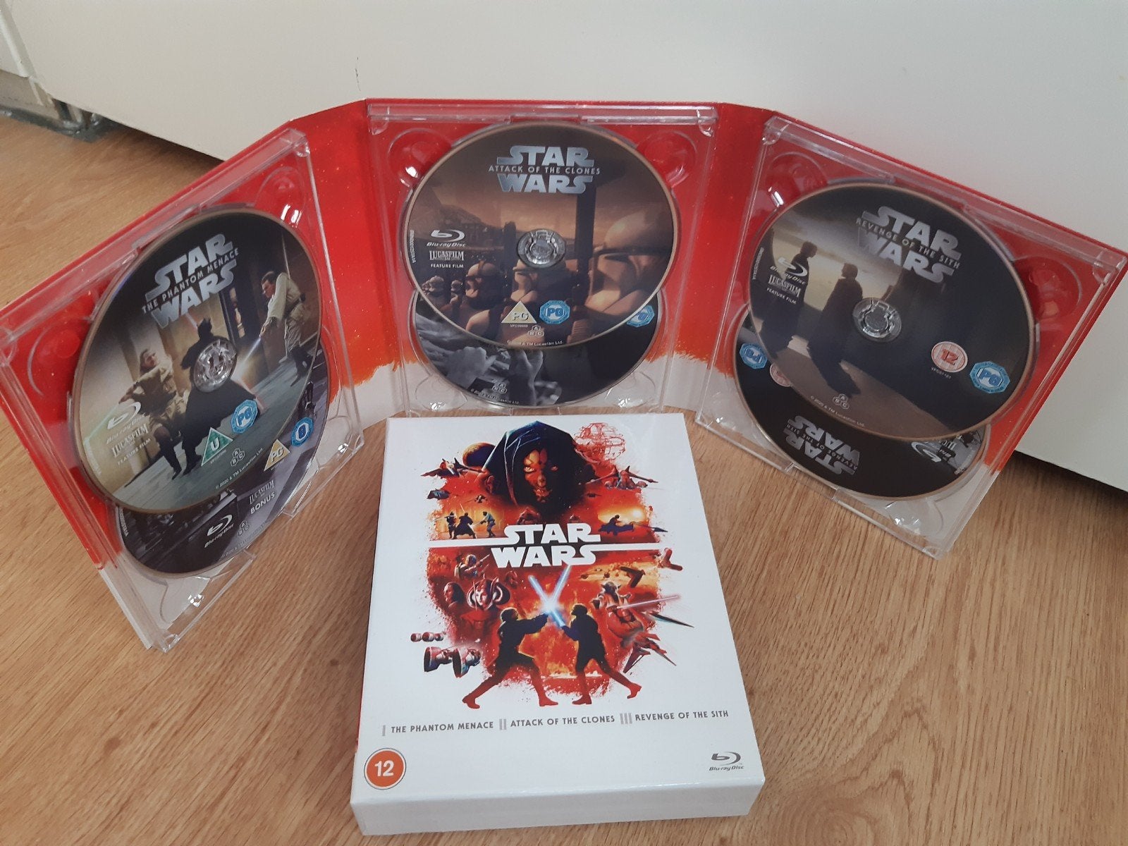 Star Wars Trilogy: Episodes I, II en III, Ophalen of Verzenden, Zo goed als nieuw, Boxset
