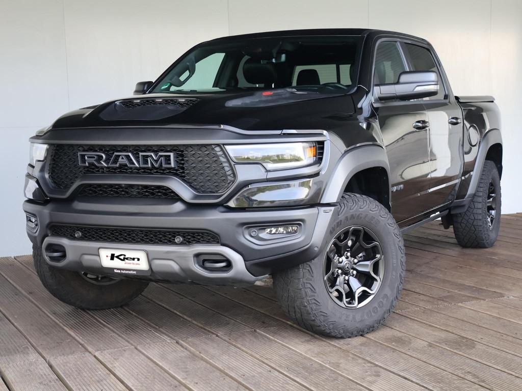 Dodge Ram 1500 6.2 V8 4x4 Crew Cab TRX | LPG | Pano-dak | Gr, Auto's, Dodge, Automaat, Lichtsensor, Gebruikt, 711 pk