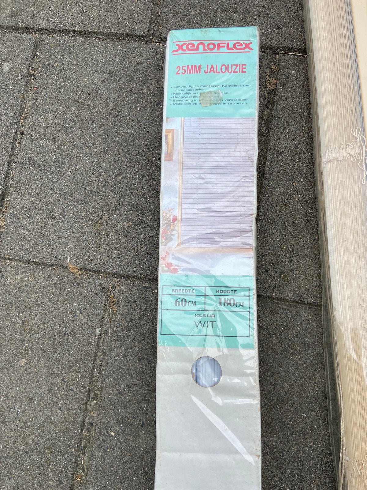 Jaloezie/ luxaflex aluminium  60/180 cm gordijnen, Ophalen of Verzenden, Nieuw, Wit