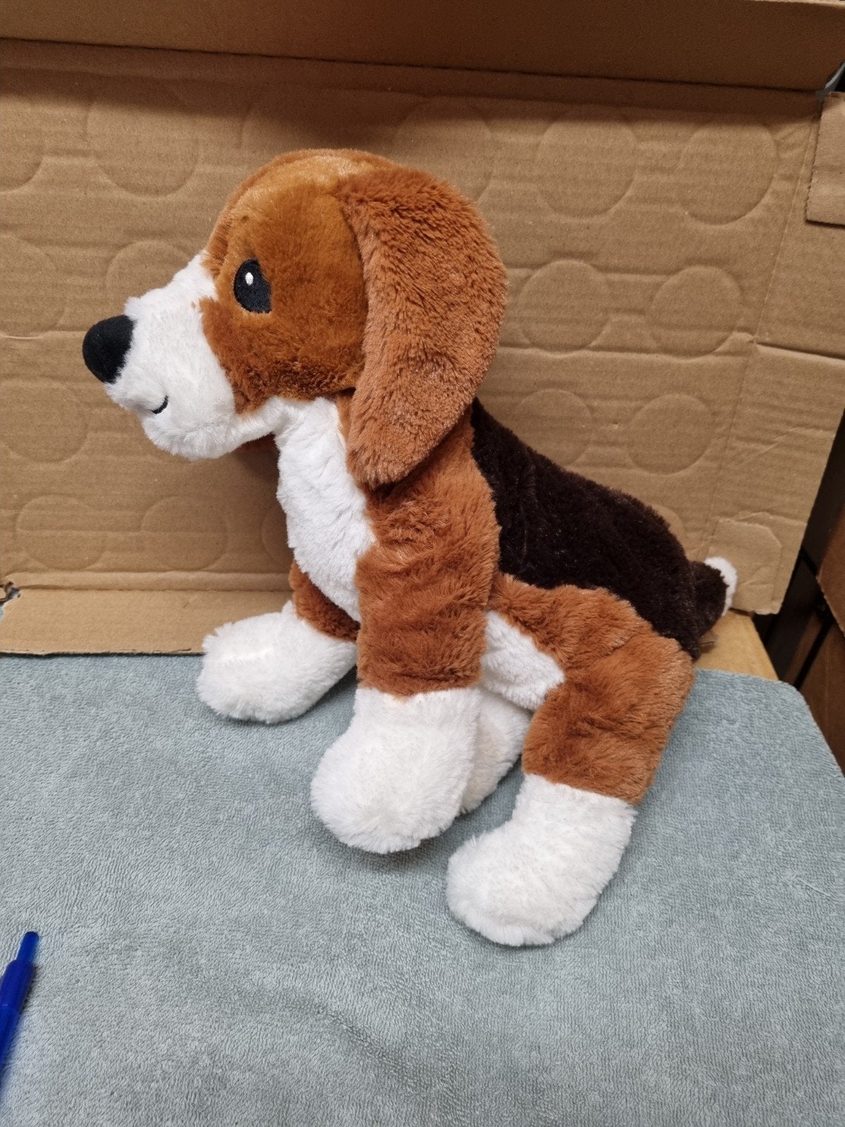 ikea beagle knuffel heerlijk zacht nr 6, Ophalen of Verzenden, Zo goed als nieuw, Hond
