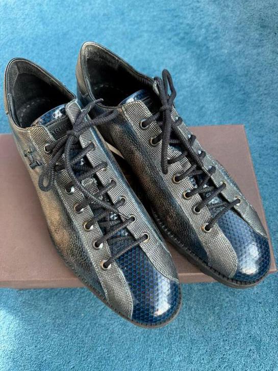 NIEUW Harris Sneakers UK10 Blauw, Nieuw, Sneakers of Gympen, Verzenden, Blauw