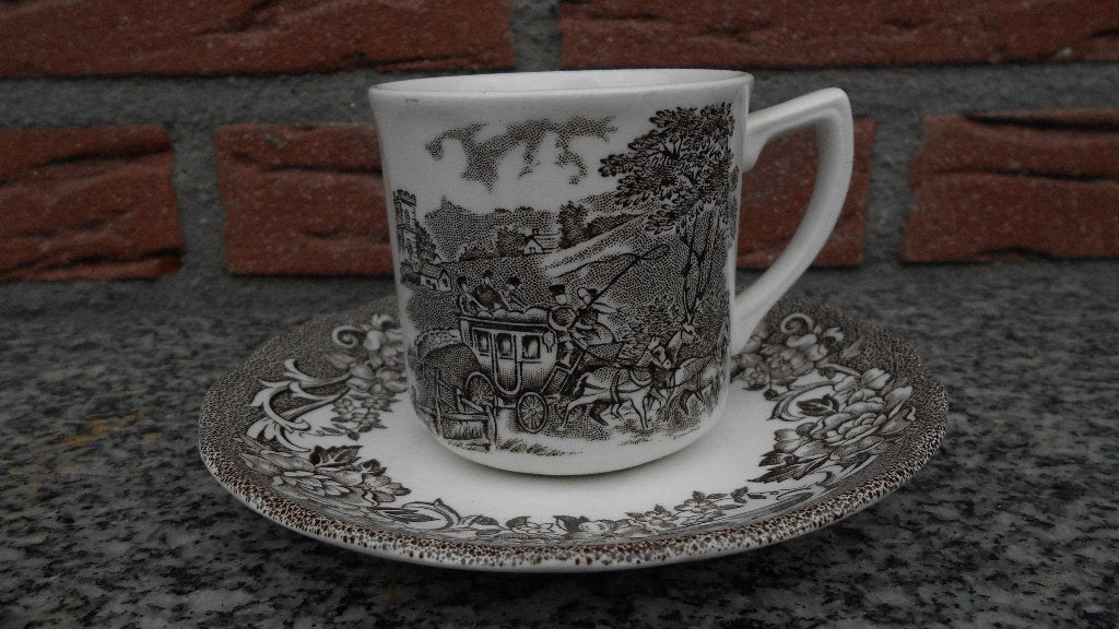 1 kop schotel J & G Meakin England Stratford Stage, Antiek en Kunst, Ophalen of Verzenden