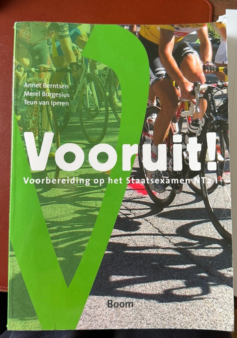 Vooruit! Voorbereiding op het Staatsexamen NT2 B1, Boeken, Ophalen, Zo goed als nieuw, Non-fictie