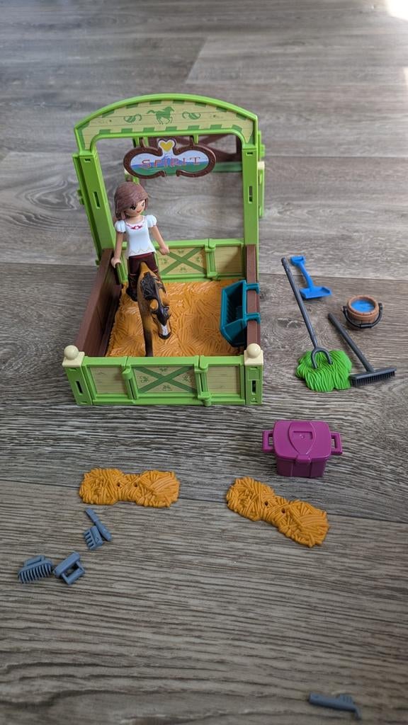 Playmobil Spirit Lucky's stal met paard en accessoires, Ophalen, Gebruikt, Jongen of Meisje