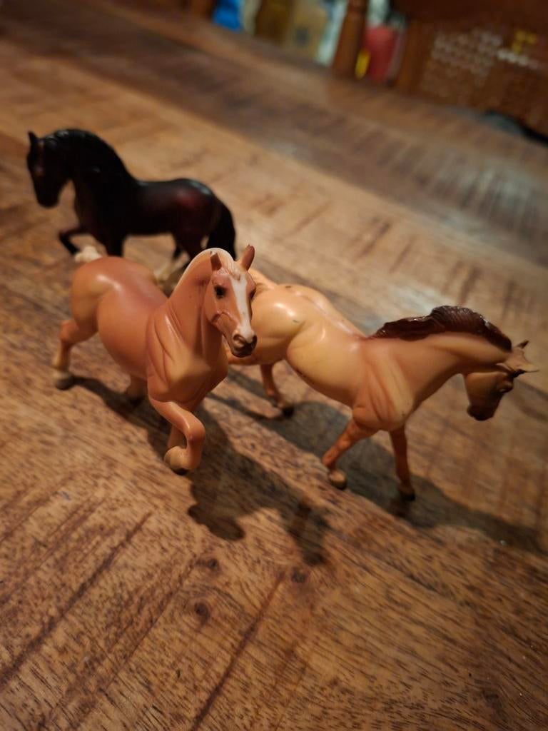 Breyer 3 paarden, Verzamelen, Ophalen of Verzenden, Zo goed als nieuw, Paard, Beeldje of Figuurtje