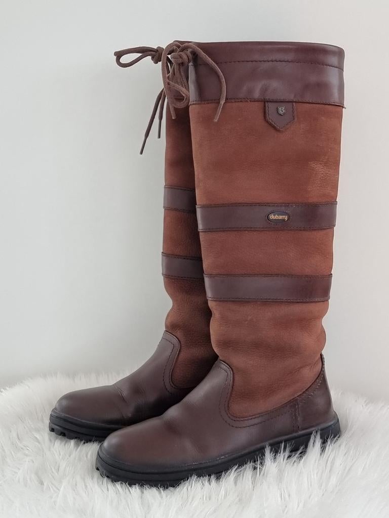 Dubarry Galway laarzen maat 38 (ZGAN!), Kleding | Dames, Schoenen, Zo goed als nieuw, Hoge laarzen, Bruin, Ophalen of Verzenden