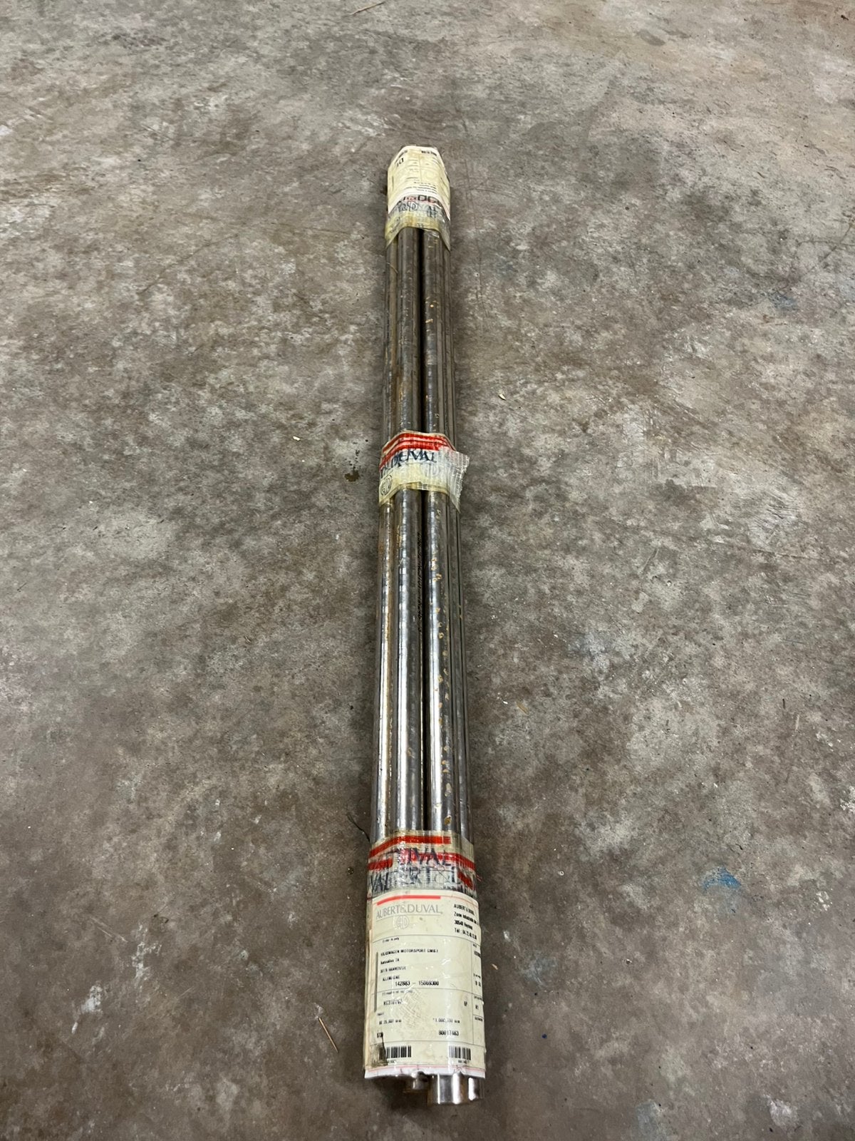 Aubert & Duval metalen rondstaf Ø25,25 mm – 1 meter – 19 kg, Ophalen, Zo goed als nieuw, 1200 watt of meer, 70 mm of meer