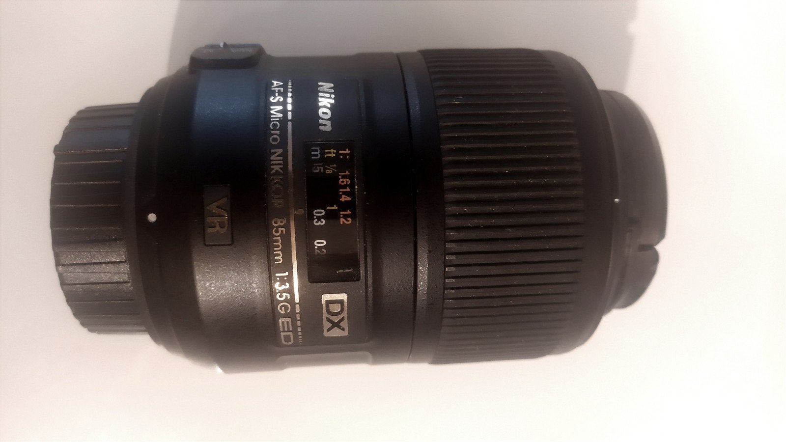 Nikon AF-S NIKKOR 85mm f/3.5G ED VR, 85 mm, Nikon, Zo goed als nieuw, Nikon F-mount