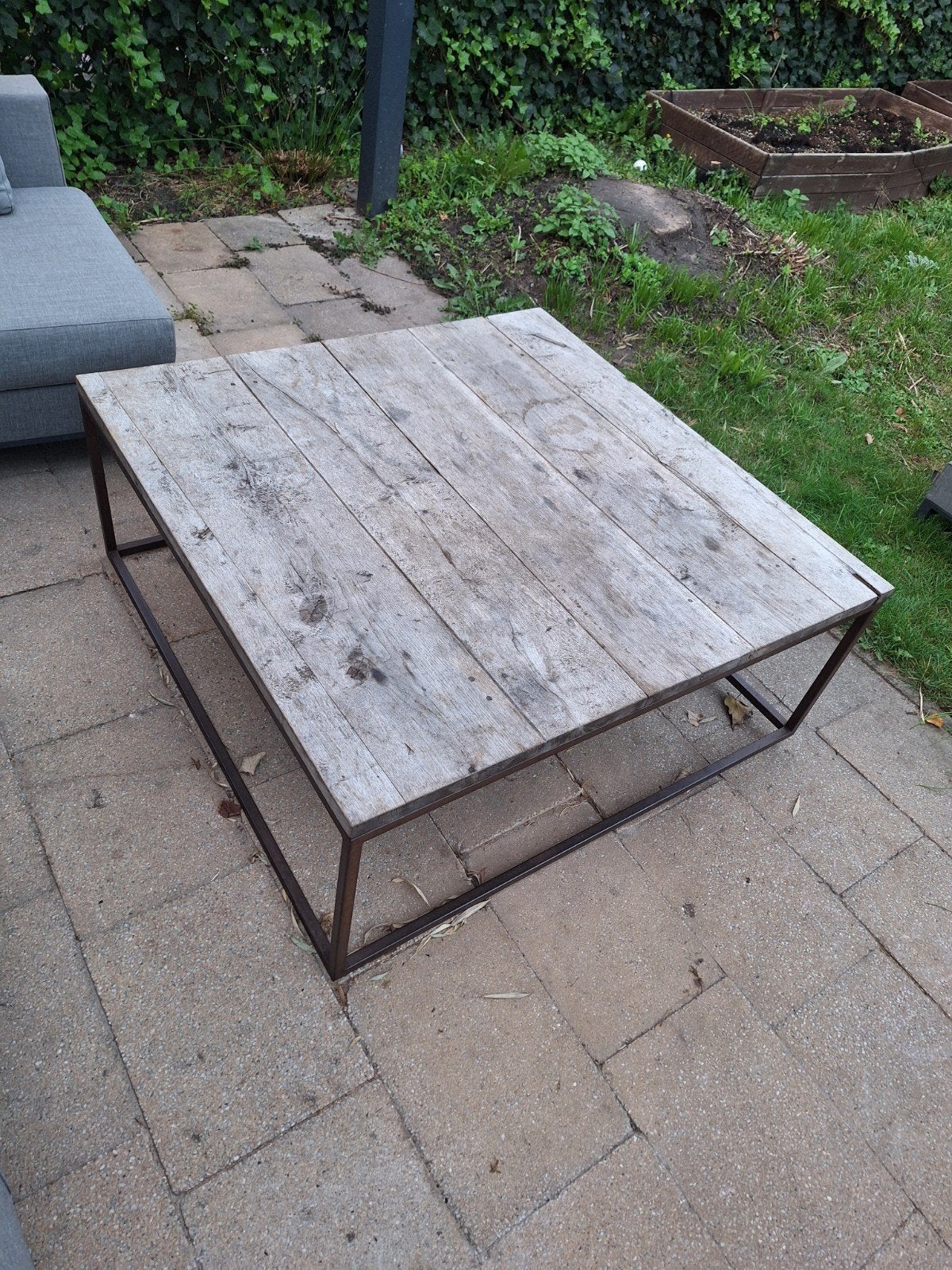 salon tafel buiten, Ophalen, Gebruikt, 100 tot 150 cm, 75 cm of meer