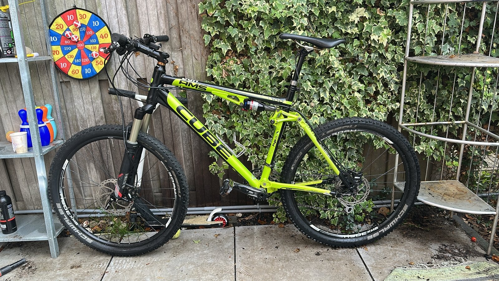 Cube HPA Mountainbike - Vering perfect, remmen en zadelpen f