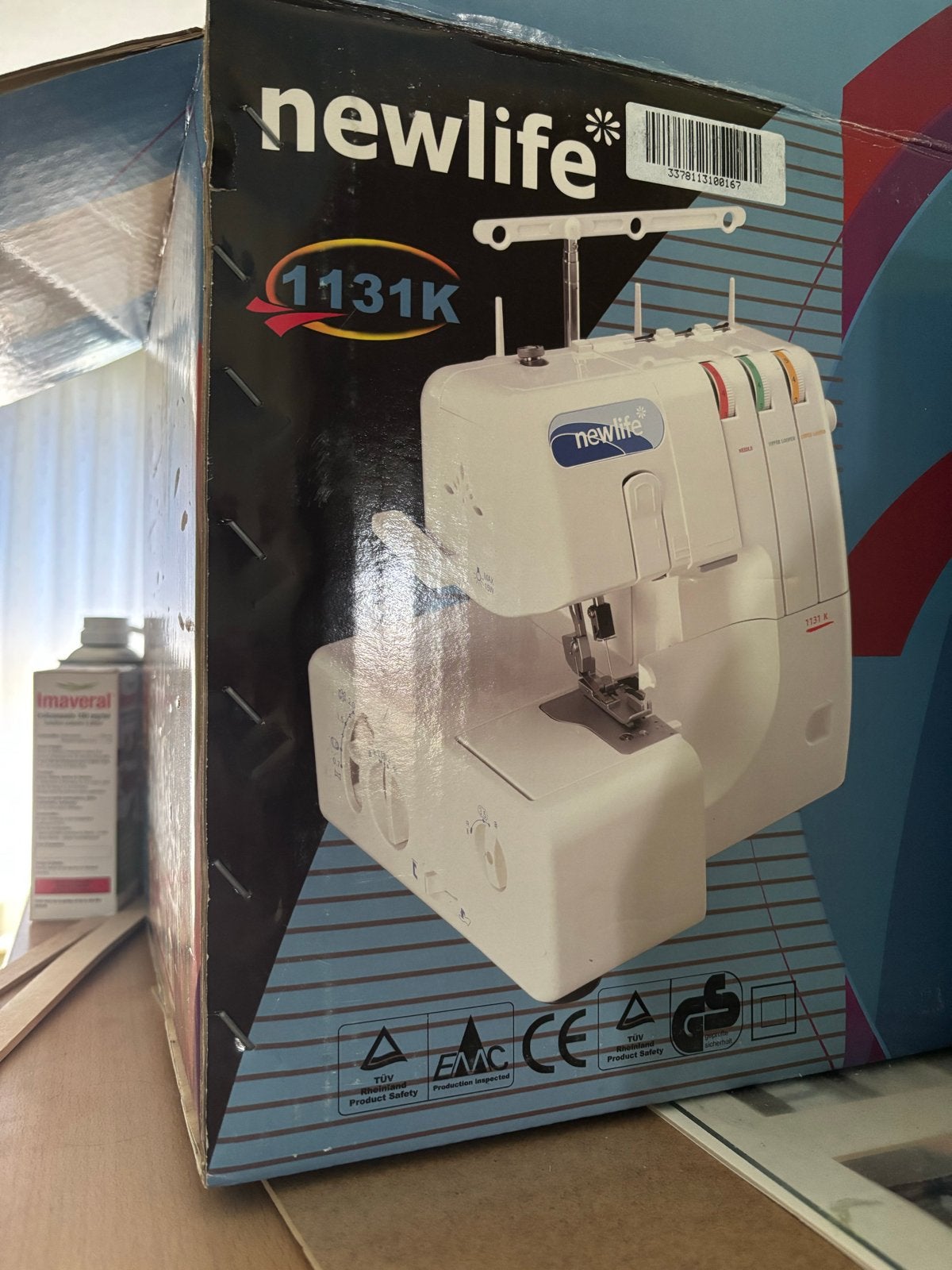 Newlife 1131K Lockmachine, Hobby en Vrije tijd, Naaimachines en Toebehoren, Ophalen, Nieuw, Lockmachine, Overige merken