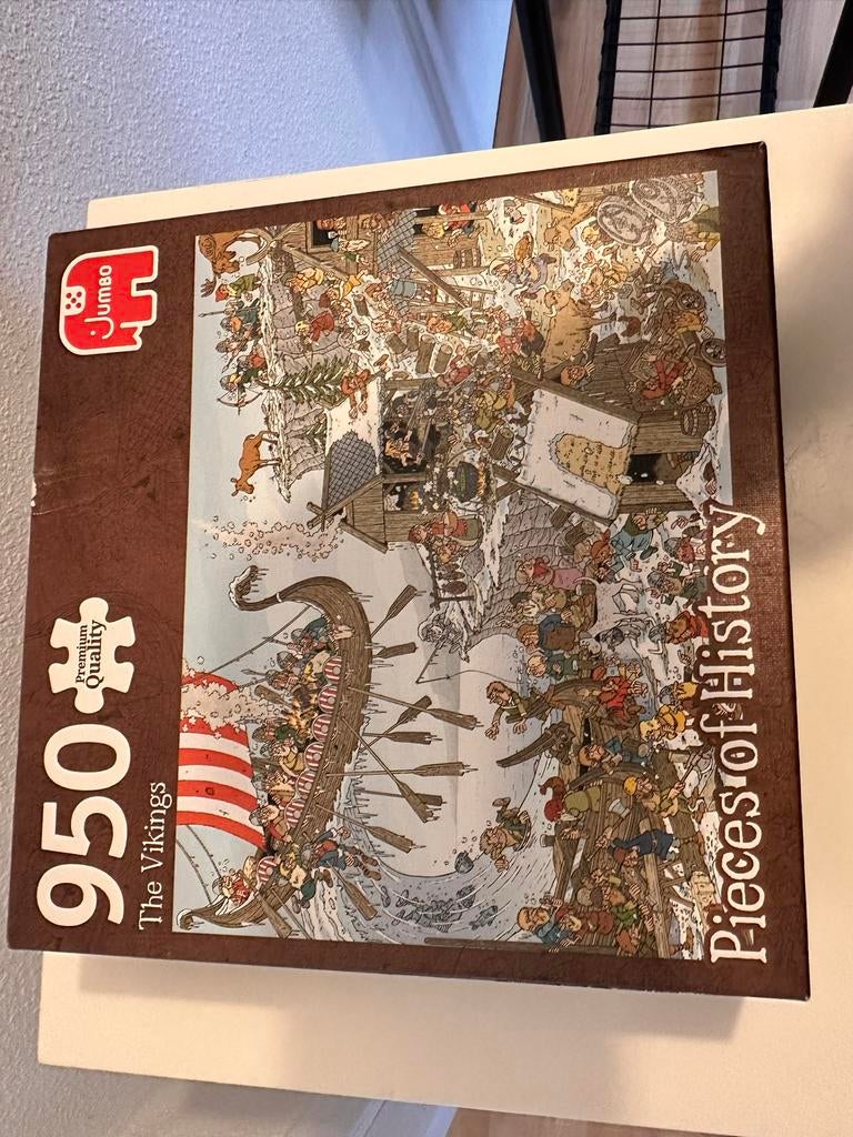 Jumbo Puzzles Pieces of History, Hobby en Vrije tijd, Denksport en Puzzels, Ophalen, 500 t/m 1500 stukjes, Zo goed als nieuw