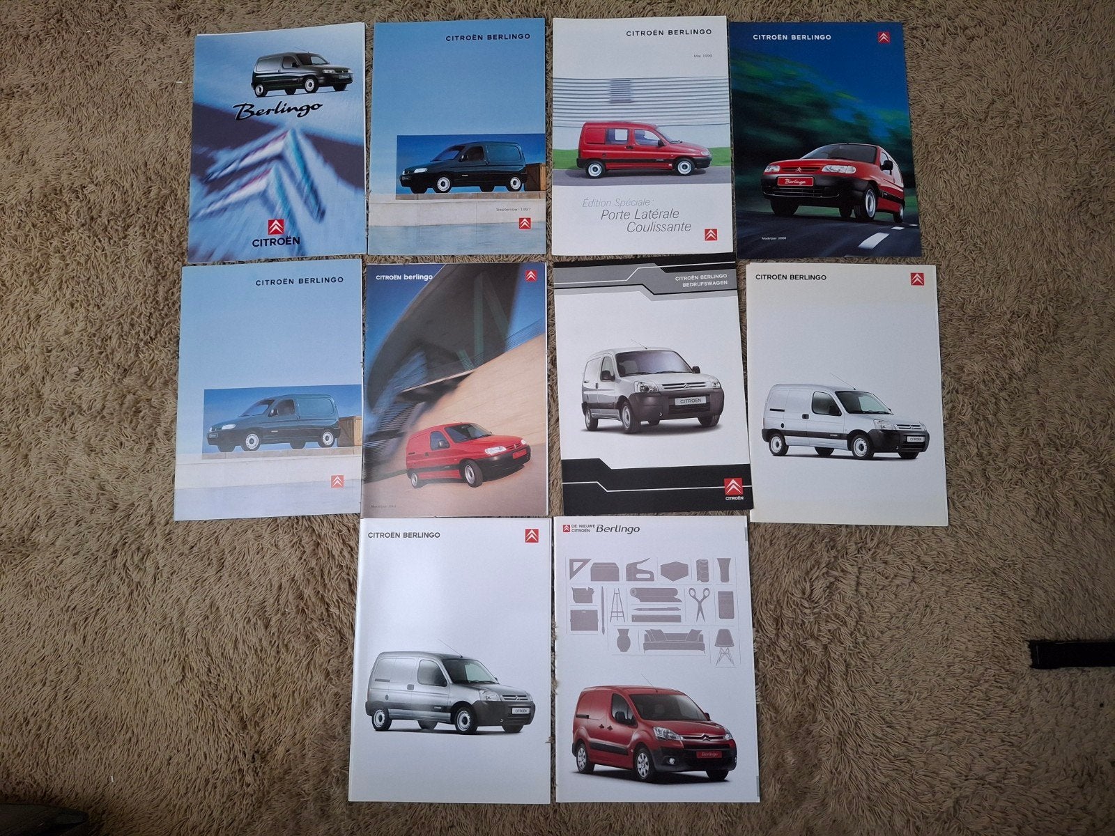 lot autofolders Citroen Berlingo, Boeken, Verzenden, Gelezen, Citroën