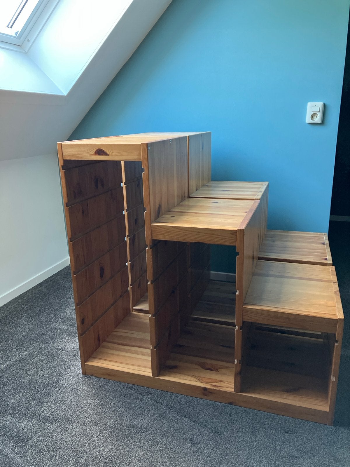 IKEA Trofast opbergcombinatie grenen - 2 stuks, Ophalen, Gebruikt, Kast
