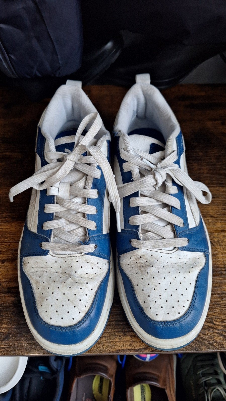 Puma sneakers maat 39 - Blauw/Wit, Kleding | Dames, Ophalen of Verzenden, Sneakers of Gympen, Gedragen, Puma