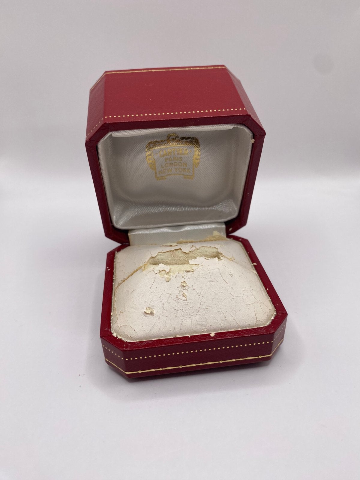 Cartier Sieradendoos Ring Origineel C4211, Ophalen of Verzenden, Zo goed als nieuw, 17 tot 18, Dame