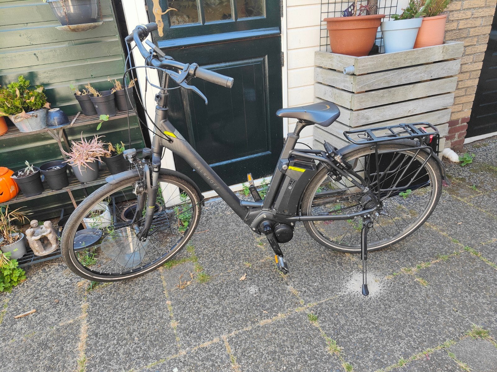 Kalkhoff Tasman met haperende Impulse motor. Fiets verder in, Ophalen, Gebruikt, 50 km per accu of meer, Overige merken