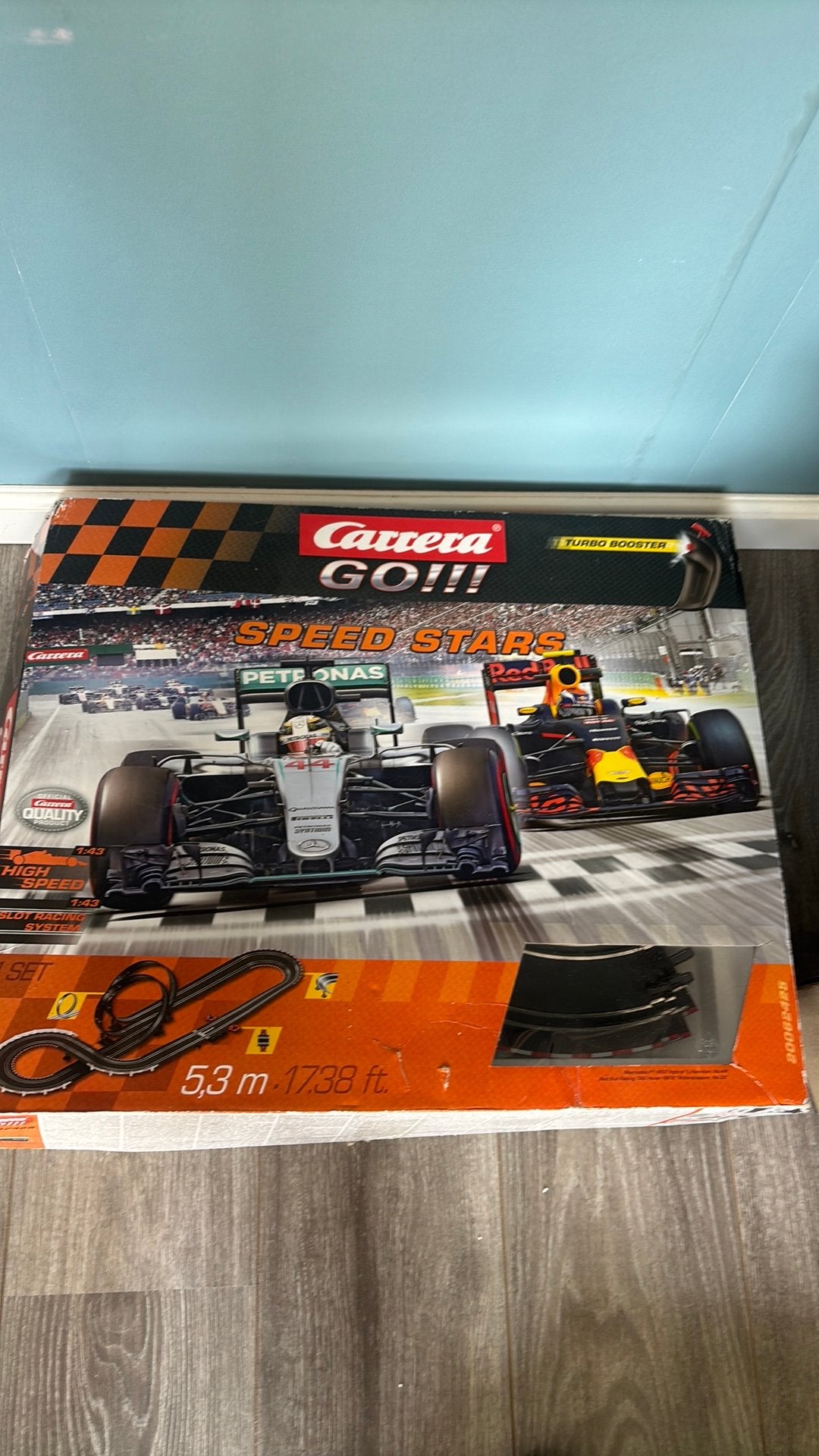 Carrera Racebaan met Looping en 2 Auto's, Carrera, Ophalen of Verzenden, Met looping, Elektrisch