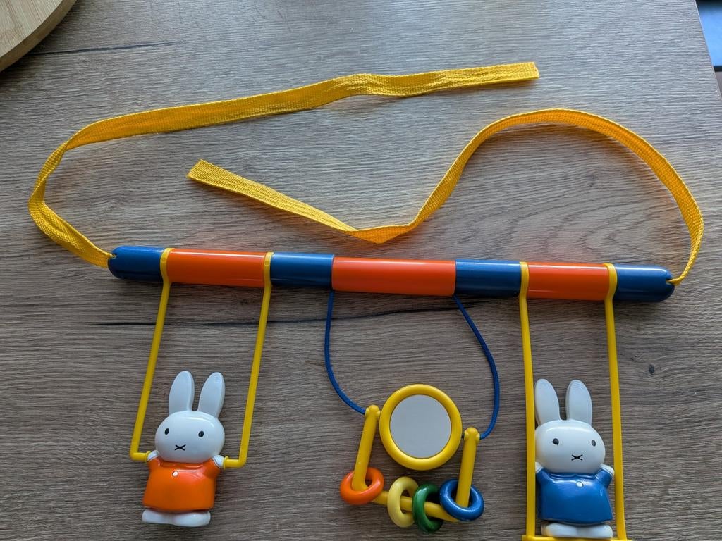 Nijntje babygym met spiegeltje en rammelaars, Kinderen en Baby's, Speelgoed | Babyspeelgoed, Ophalen of Verzenden, Gebruikt, Babygym