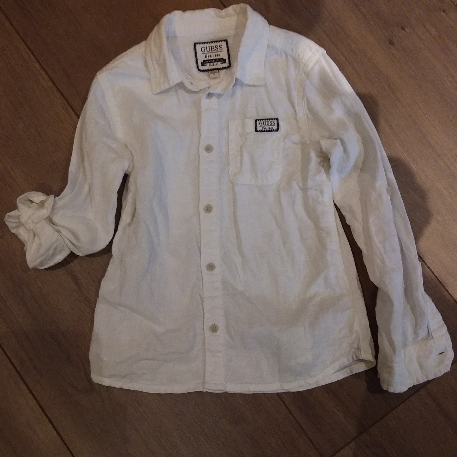 Guess blouse, Ophalen of Verzenden, Zo goed als nieuw, Meisje, Overhemd of Blouse