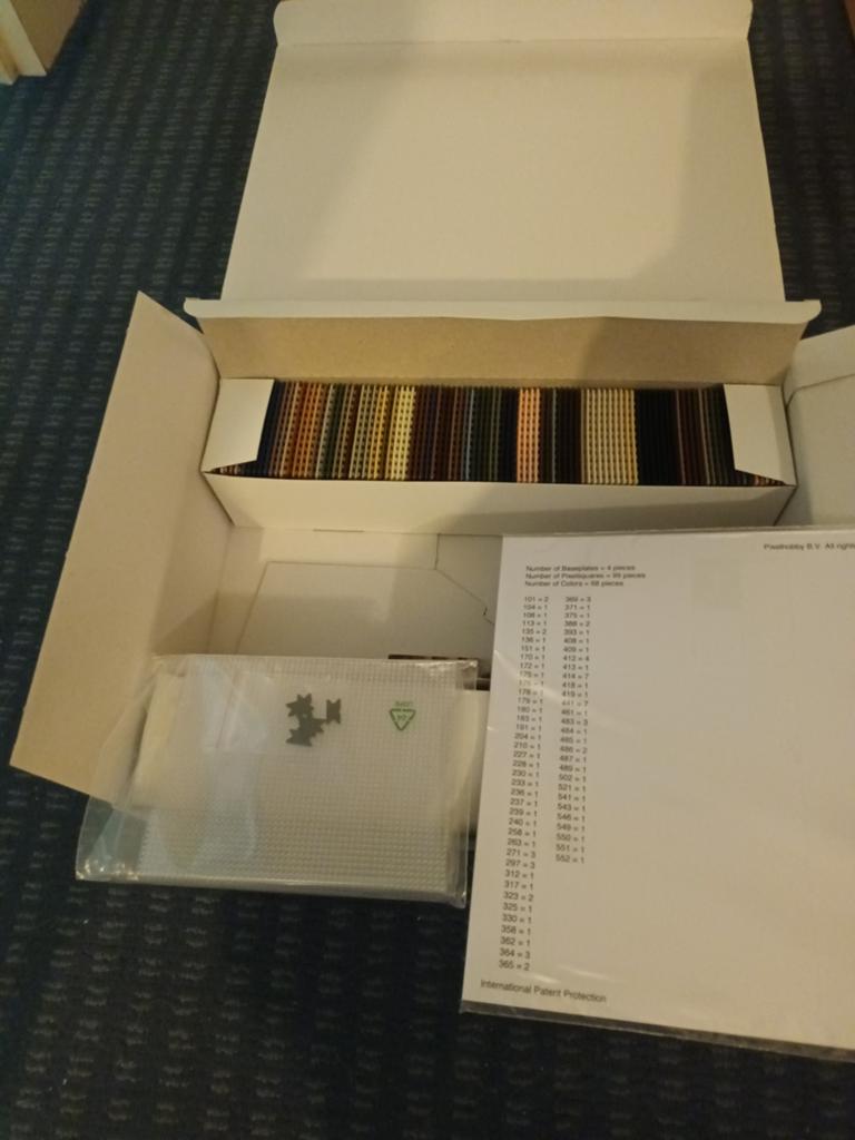 Grote Pixelhobby set Het Melkmeisje - Compleet, Ophalen