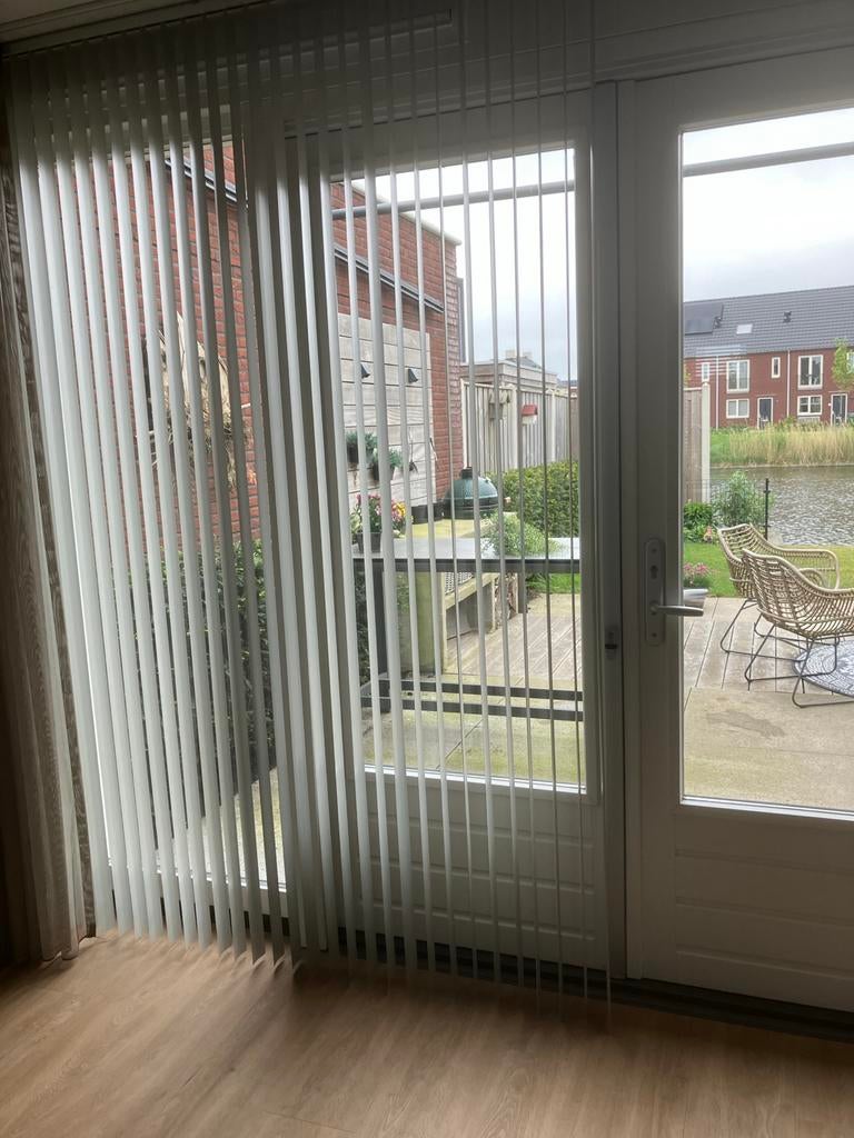 Luxaflex lamellen, aluminium, kleur ivoor wit, Ophalen, Zo goed als nieuw
