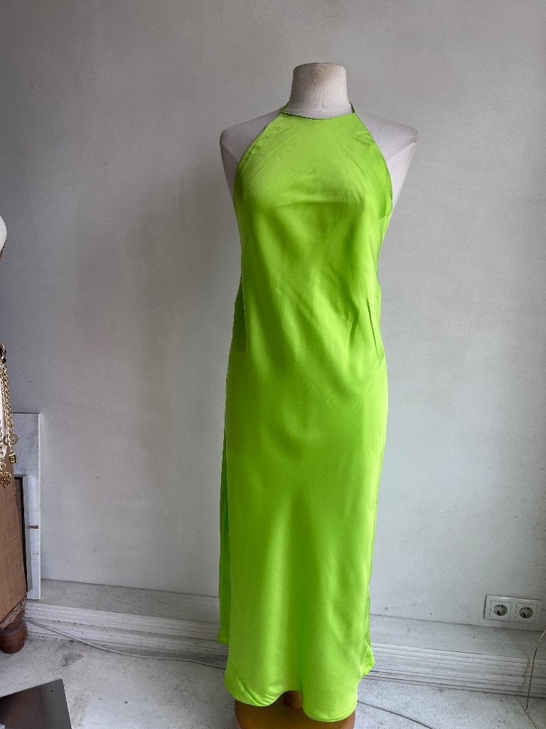 massimo dutti jurk groen nieuw maat s, Massimo Dutti, Verzenden, Nieuw, Maat 36 (S)