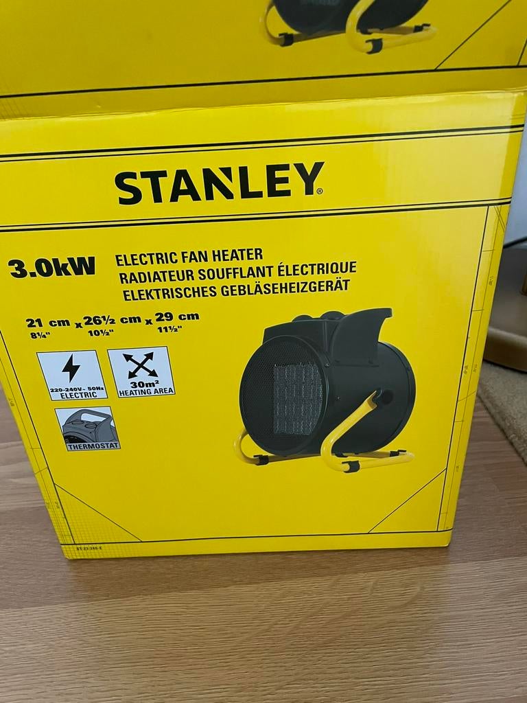 Elektrische warmte blazer, Witgoed en Apparatuur, Ventilatoren, Ophalen, Zo goed als nieuw
