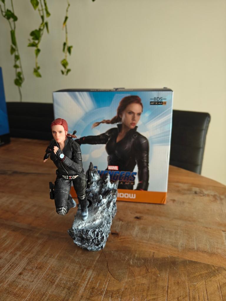 Iron Studios Black Widow 1/10 Art Scale Statue, Ophalen of Verzenden, Zo goed als nieuw
