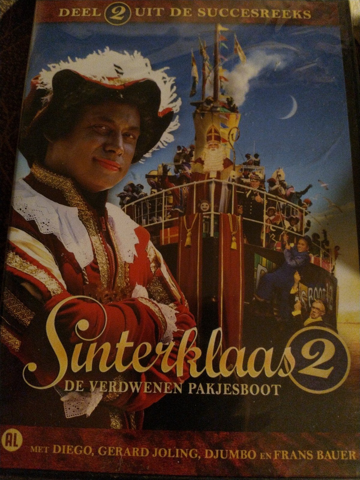 Sinterklaas 2: De Verdwenen Pakjesboot (DVD), Gebruikt, Alle leeftijden, Sinterklaas, Film