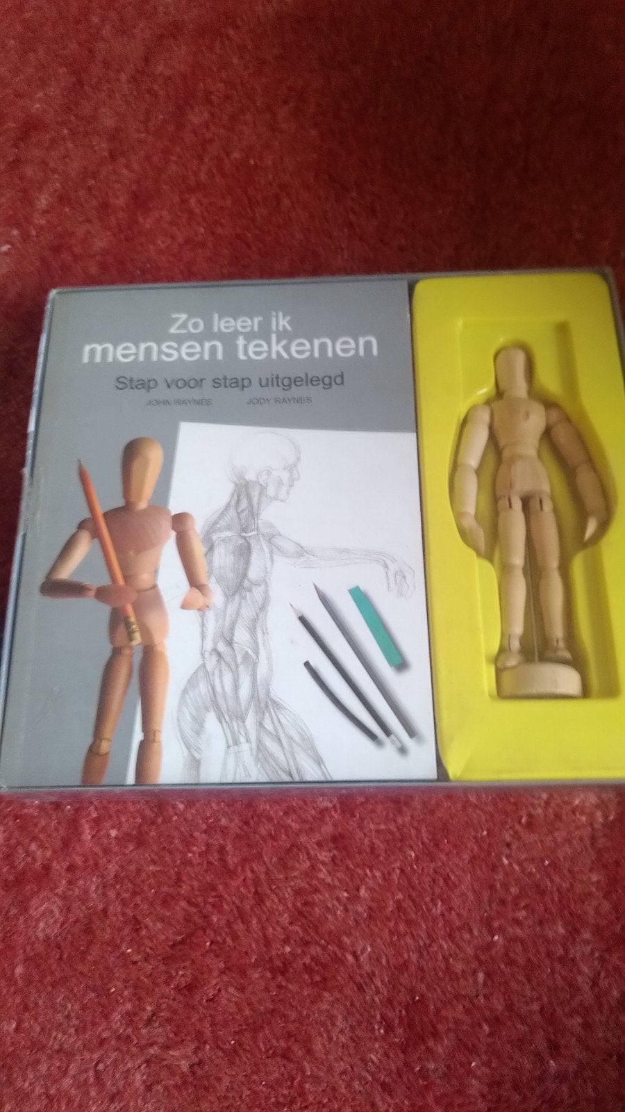 Mooie, niet gebruikte set om mensen te leren tekenen, Hobby en Vrije tijd, Tekenen, Ophalen of Verzenden, Overige typen