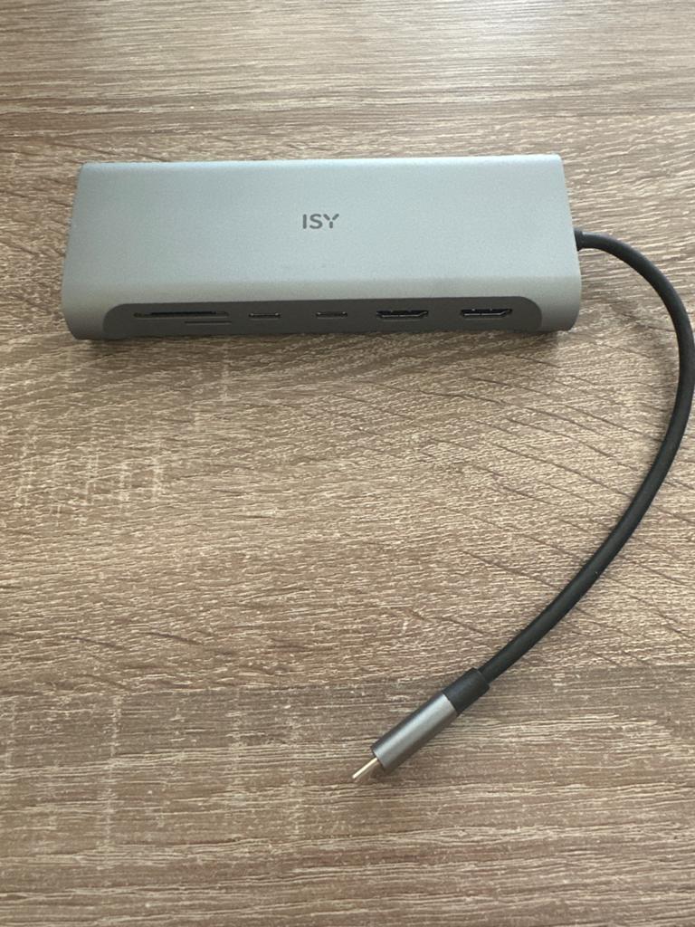 ISY 12-in-1 USB-C Multiport Adapter - Power Delivery, Ophalen of Verzenden, Nieuw