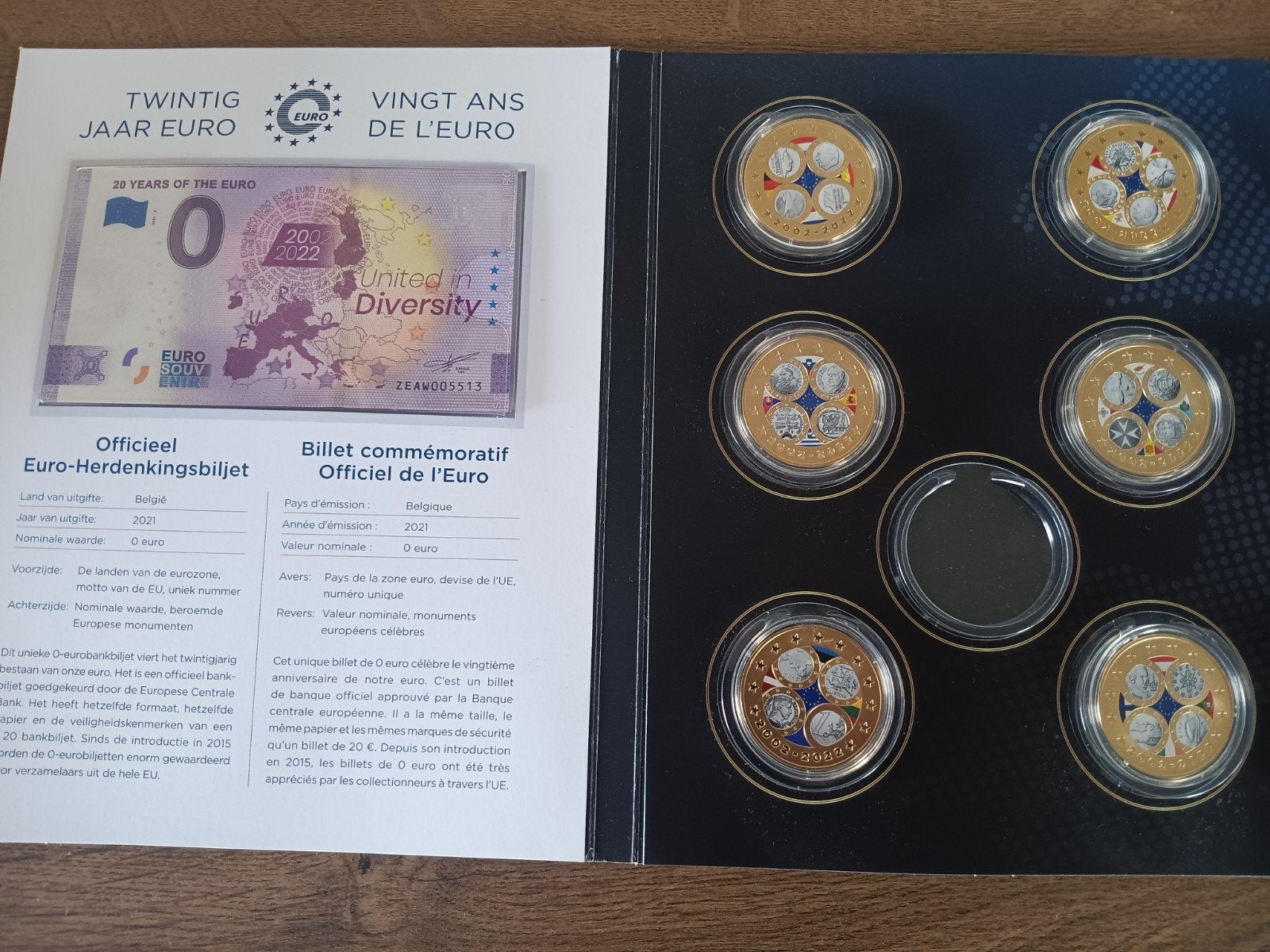 20 Jaar Euro Herdenkingscollectie, Ophalen of Verzenden, Nederland en Buitenland, Munten en Bankbiljetten