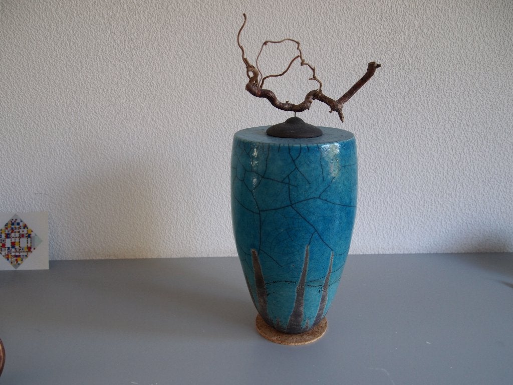 RAKU KERAMIEK Anke van der Knaap, Ophalen of Verzenden