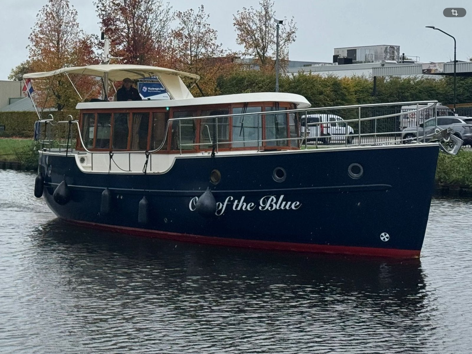 Mooie polyester Salon Kotter, Watersport en Boten, Ophalen, Overige merken, Binnenboordmotor, Diesel