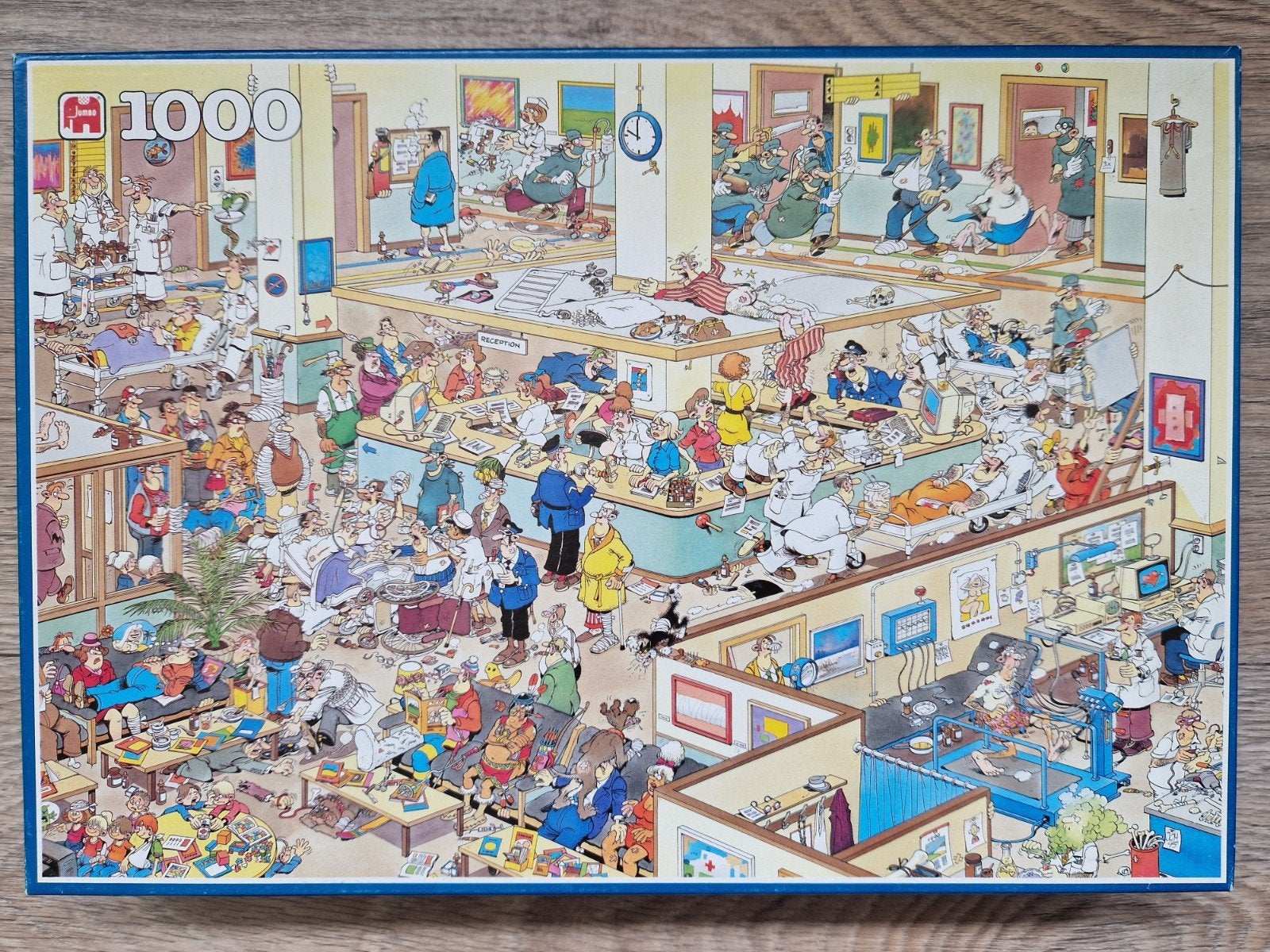 Jan van Haasteren Puzzel 1000 stukjes - Compleet, Hobby en Vrije tijd, Denksport en Puzzels, Ophalen, 500 t/m 1500 stukjes, Zo goed als nieuw