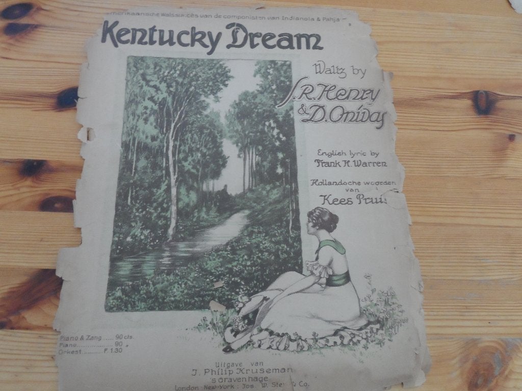 Kentucky dream - visoenen - henry / onivas, Piano, Gebruikt, Ophalen of Verzenden, Artiest of Componist