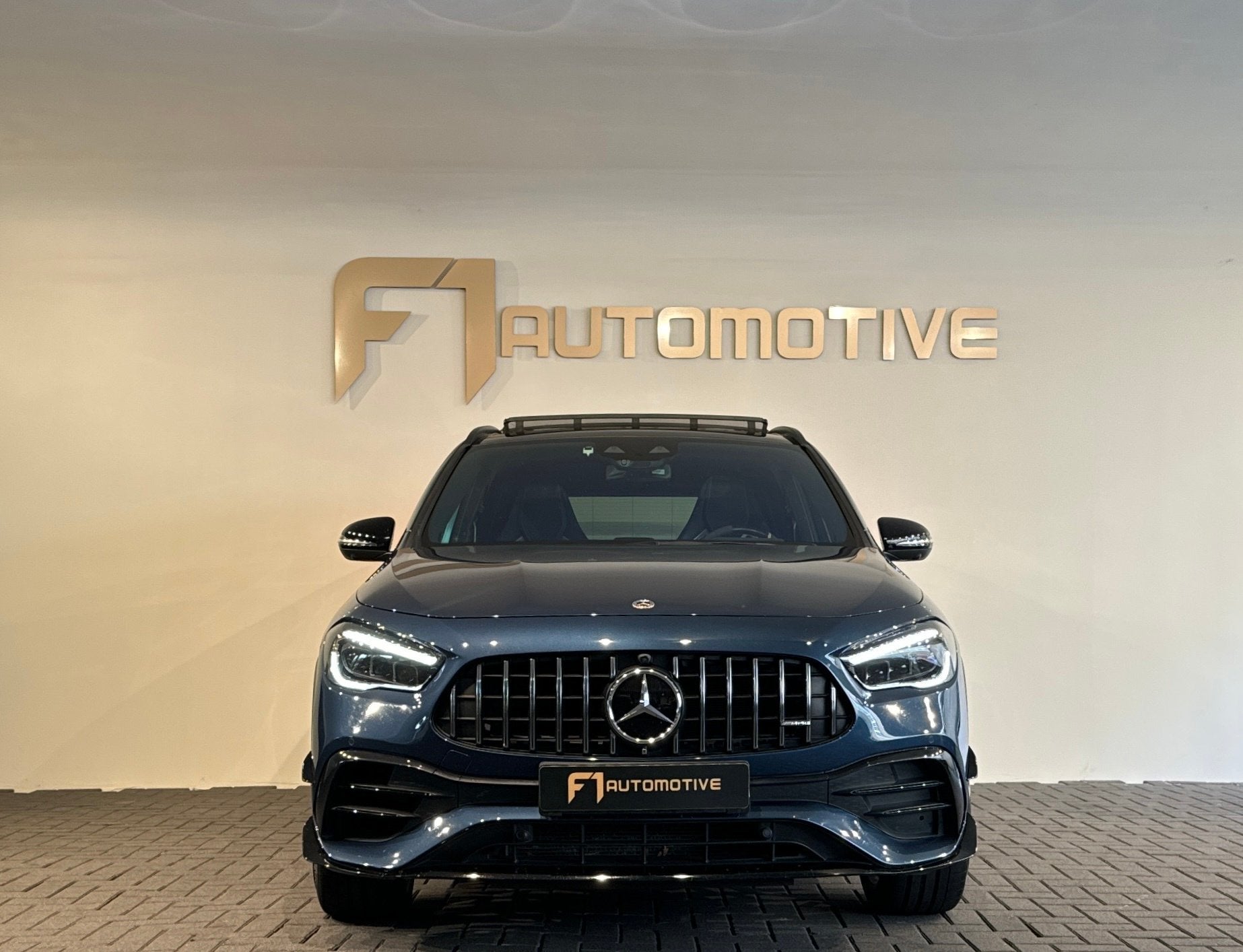 Mercedes-Benz GLA-klasse AMG 45 S 4MATIC+ Pano|Kuip|Carbon|A, Auto's, Automaat, Gebruikt, Euro 6, 4 cilinders
