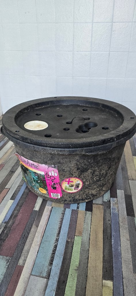 Gratis Vijverbak / waterornament, Tuin en Terras, Ophalen, Gebruikt, Kunststof, Waterornament