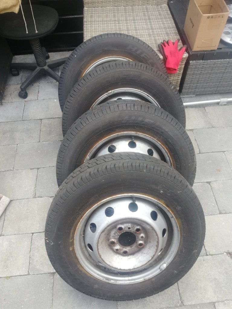 5x118 fiat ducato banden en velgen, Auto-onderdelen, Banden en Velgen, Ophalen, 15 inch, Banden en Velgen, Winterbanden