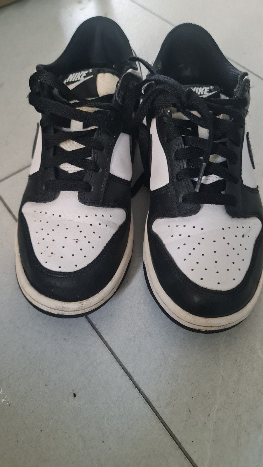 Nike Dunk Low Panda sneakers - Zwart/Wit, Zwart, Nike, Ophalen of Verzenden, Sneakers of Gympen