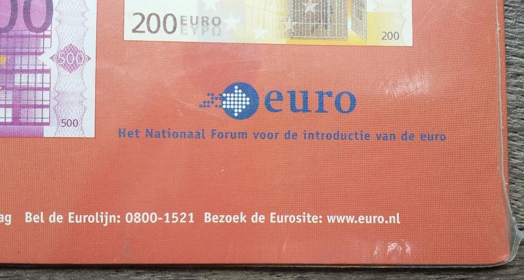 Jaar 1999-2001 Zalmkit Eurokit ONGEOPEND MAPJE Euro Munten, Postzegels en Munten, Munten | Europa | Euromunten, Ophalen of Verzenden