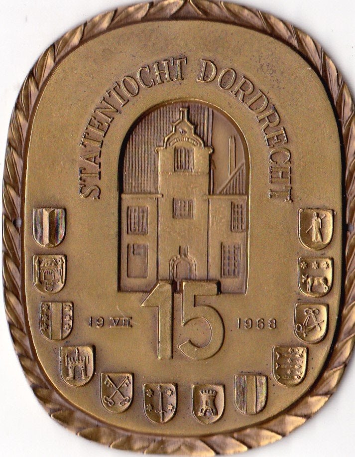 STATENTOCHT DORDRECHT 1968, Ophalen of Verzenden, Overige materialen